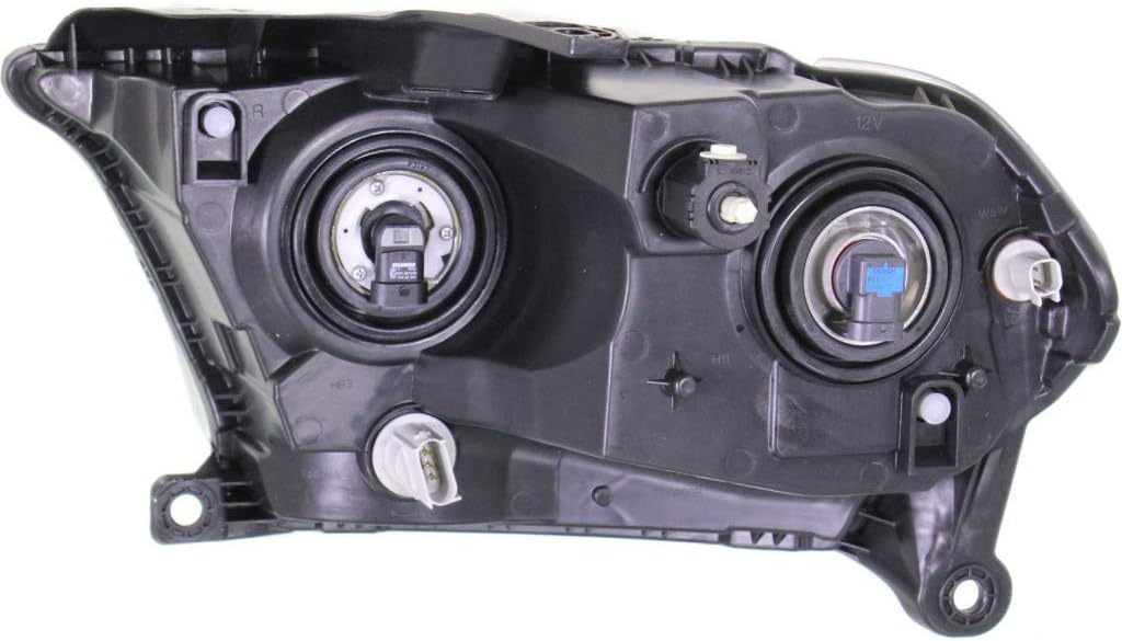 Chrome Passenger Side Headlight for Dodge Durango Truck L844655