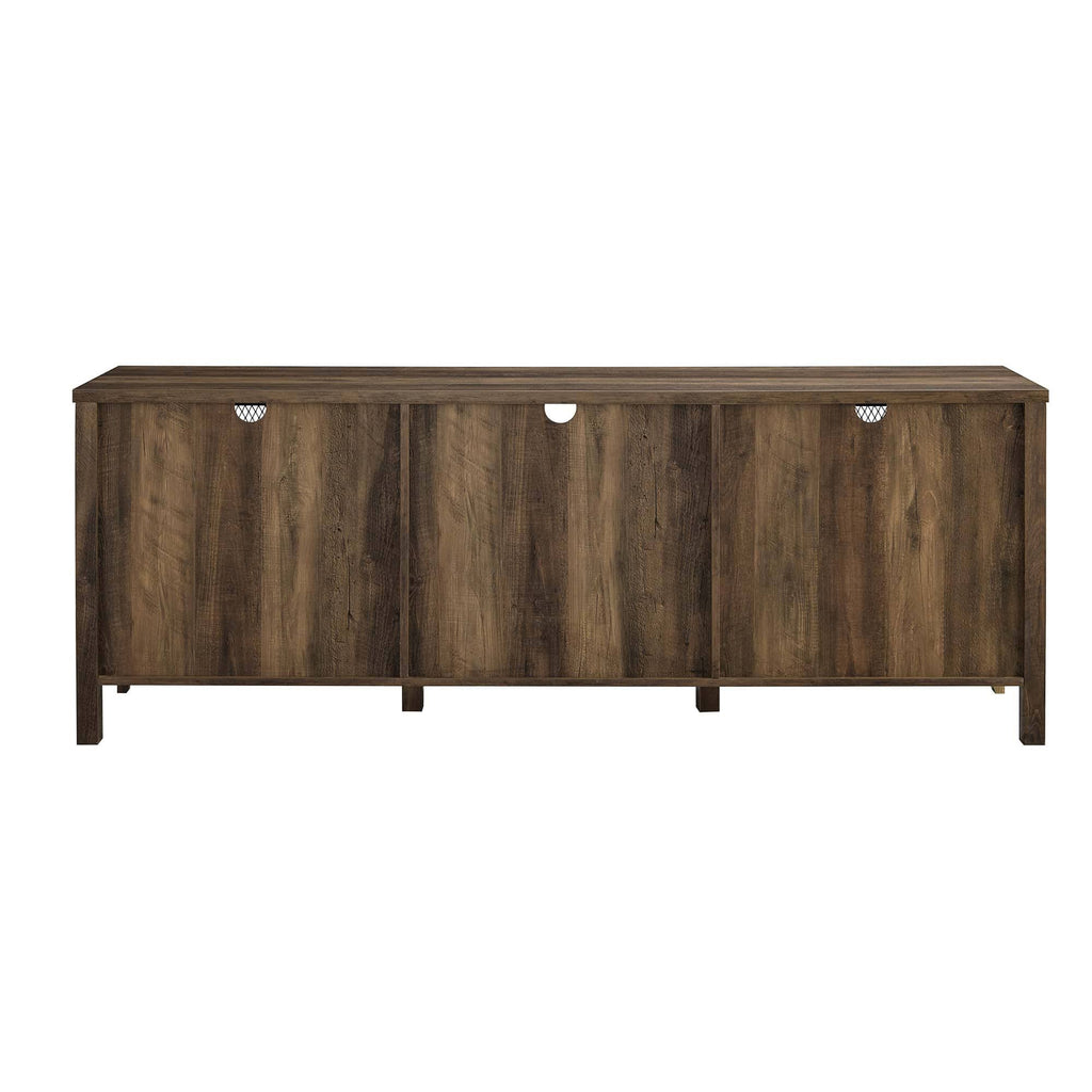 Industrial Sliding Mesh Door TV Console B718