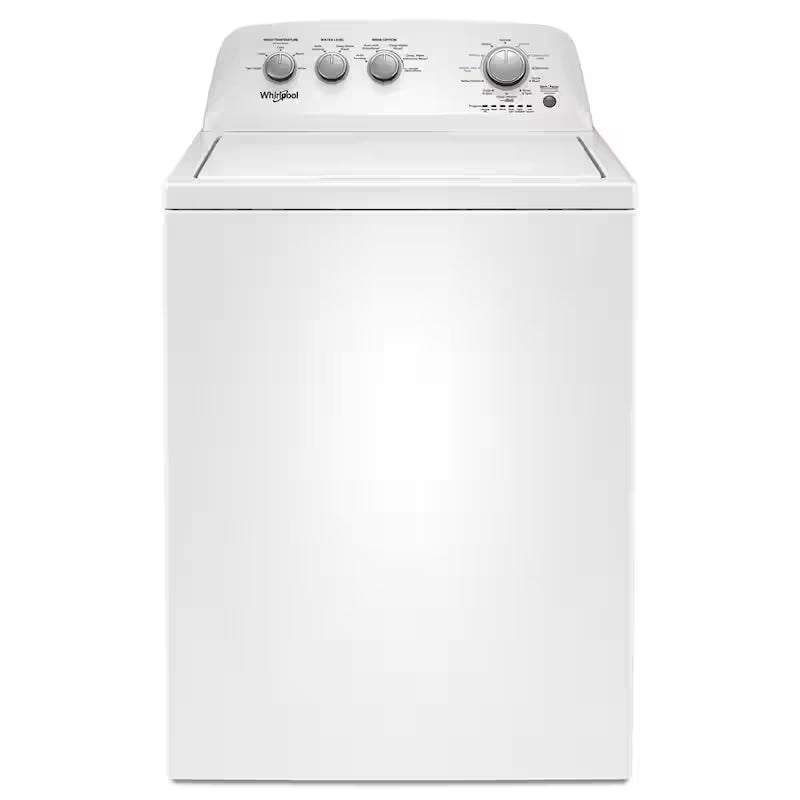 White Top Load Washing Machine with Soaking Cycles O156136