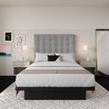 King Performance Basket Slub Wall Mounted Headboard B4024