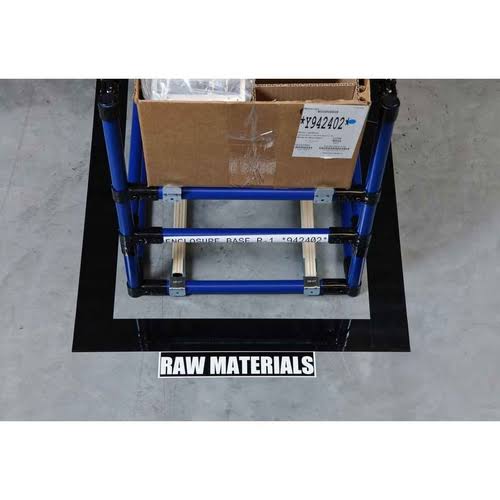 Floor Marking Tape, 3In w, 100 ft. L G9312
