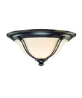 Old Bronze Flush Mount Light T92360