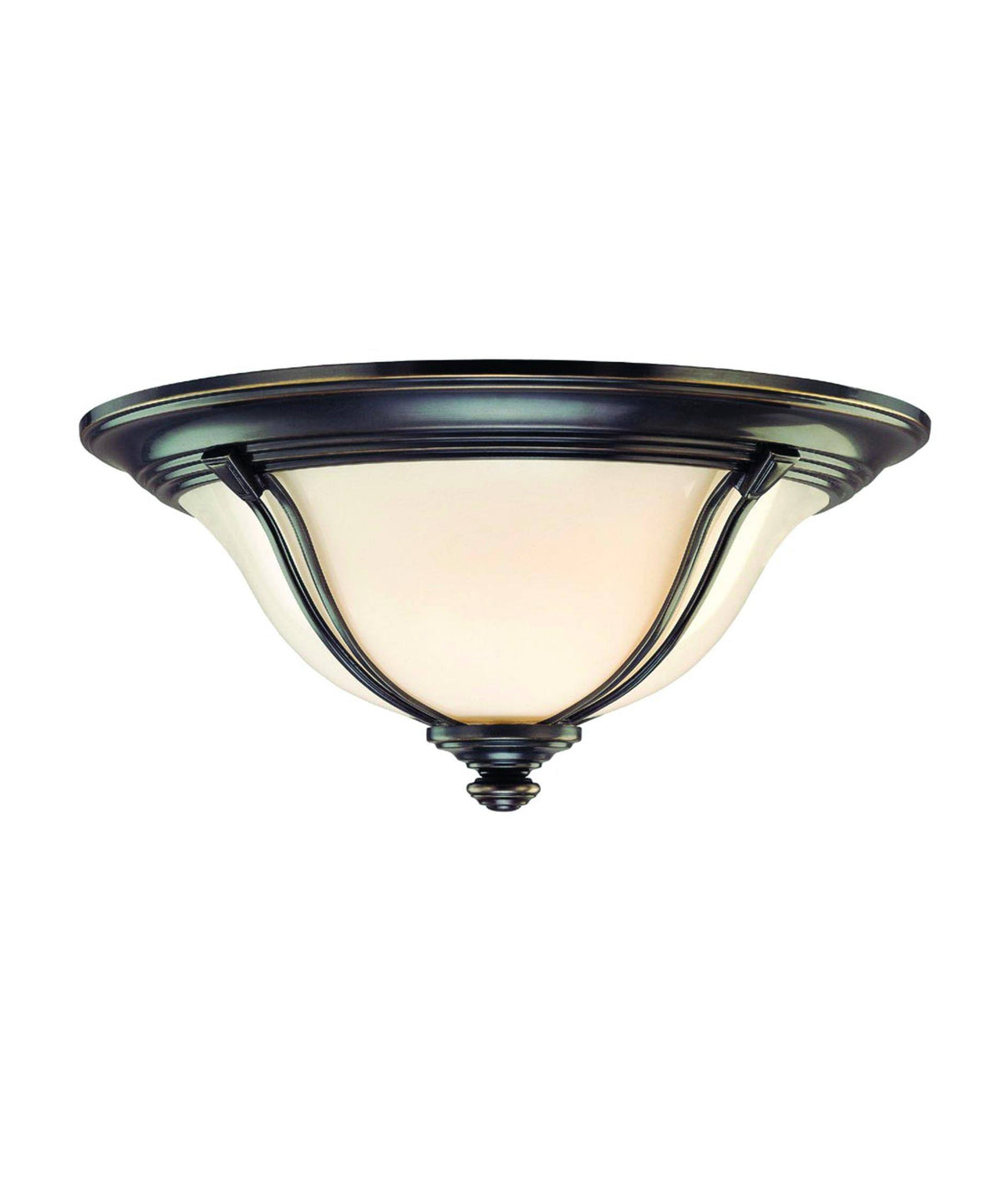 Old Bronze Flush Mount Light T92360