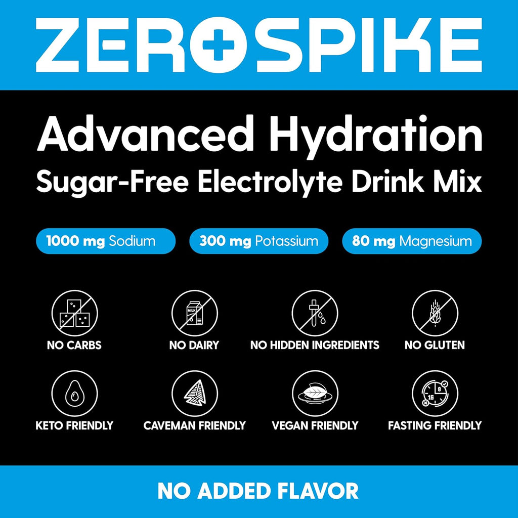 30 Sticks Unflavored Electrolytes Powder Packets H906