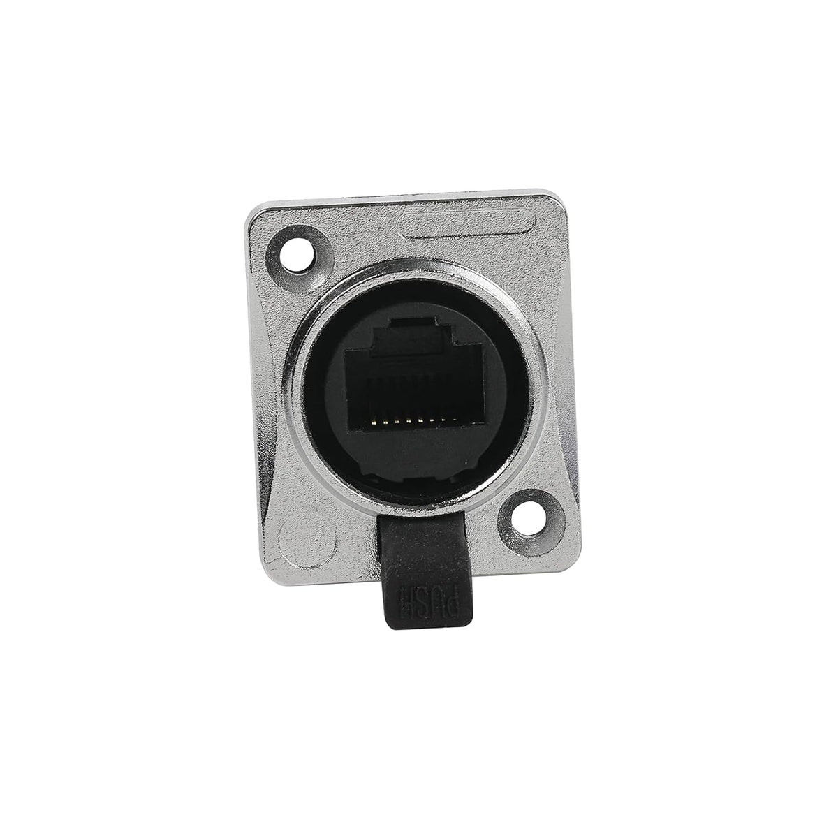 10PCS Panel Mounting RJ45 IP65 Waterproof Cat5/5e/6 8P8C Connector Female to Female with Dust Cap W5189