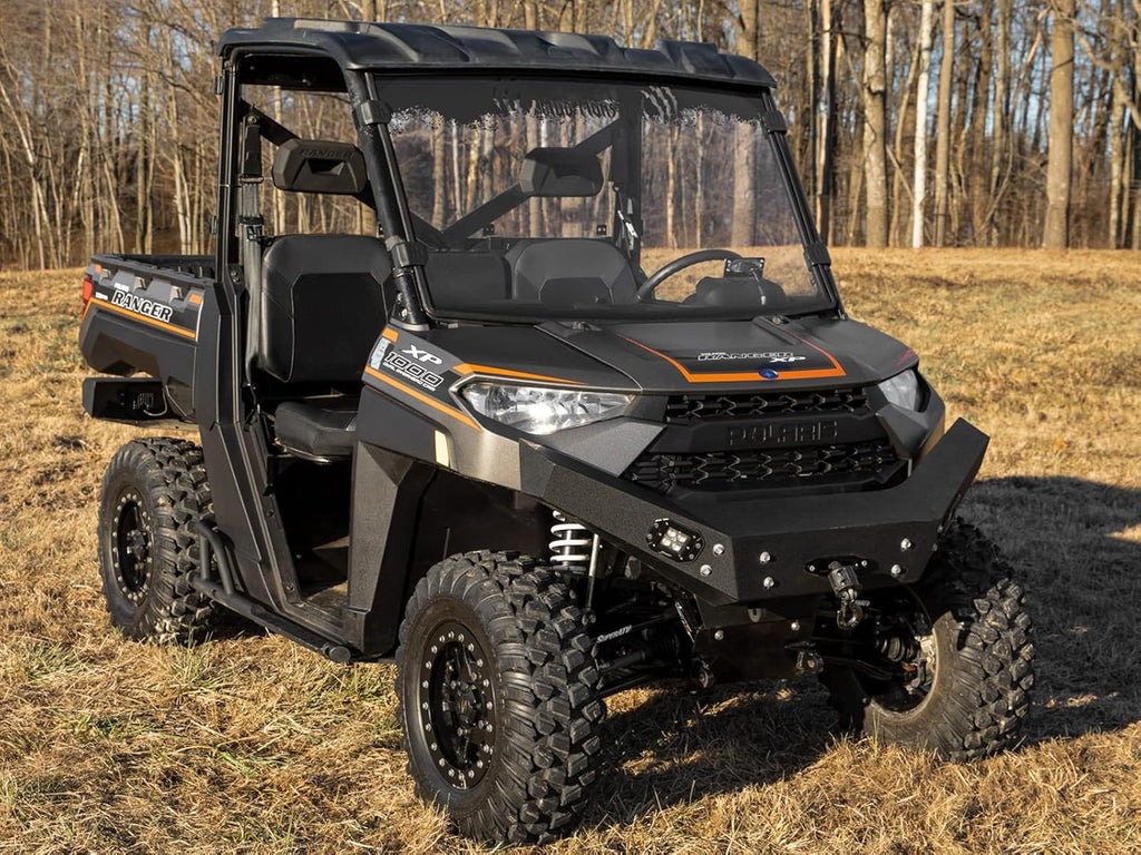 Clear Scratch Resistant Full Windshield for Polaris Ranger XP 1000 / Crew D831