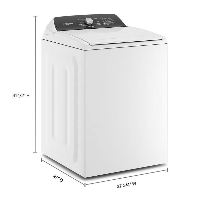 4.5 cu. ft. Top Load Agitator Washer with Built-in Faucet J445691