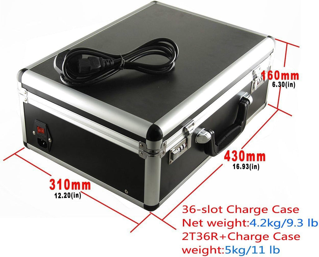 Wireless Tour Guide Monitor System (2 Transmitters 36 Receivers & Charge Case) V39639