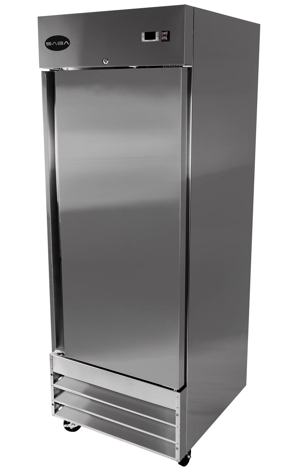 23 cu ft Solid Door Stainless Steel Upright Reach-in Freezer I710