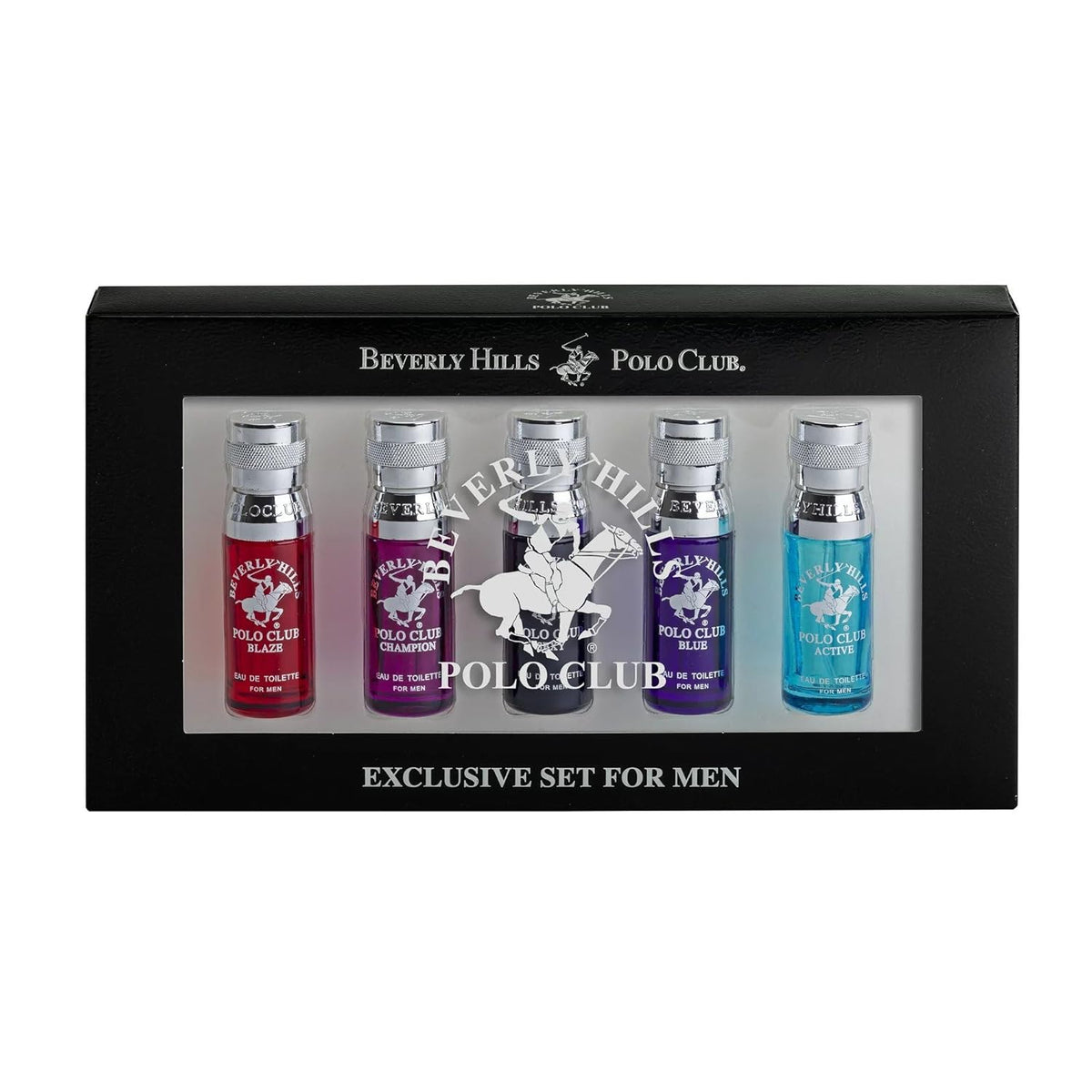5 Piece Mini EDT Eau De Toilette 0.5oz Gift Set D6835