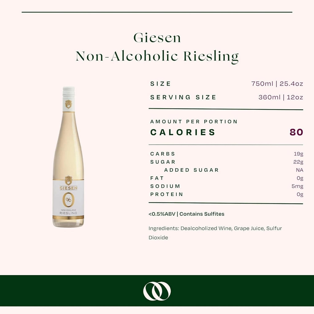 Non-Alcoholic Riesling, 750 ml (25.4 oz) Z20578