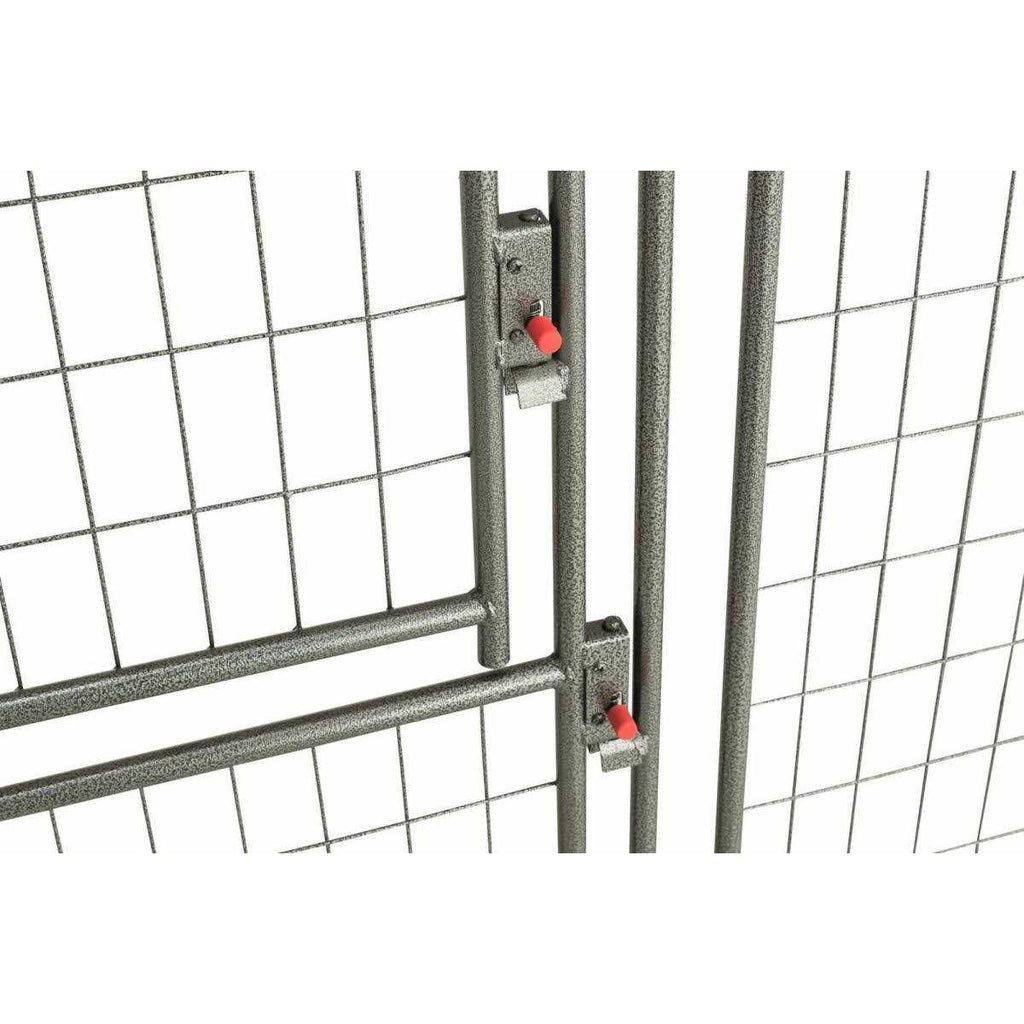 Outdoor Dog Kennel with Cover V448