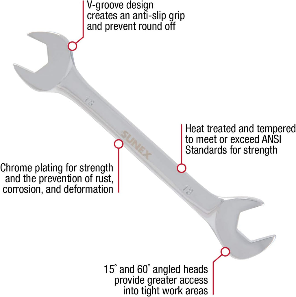 Metric Angle Head Wrench Set, 14-Piece U3629