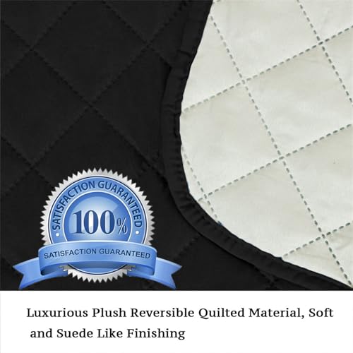 Grey Small Recliner Waterproof Sofa Cover Y2891