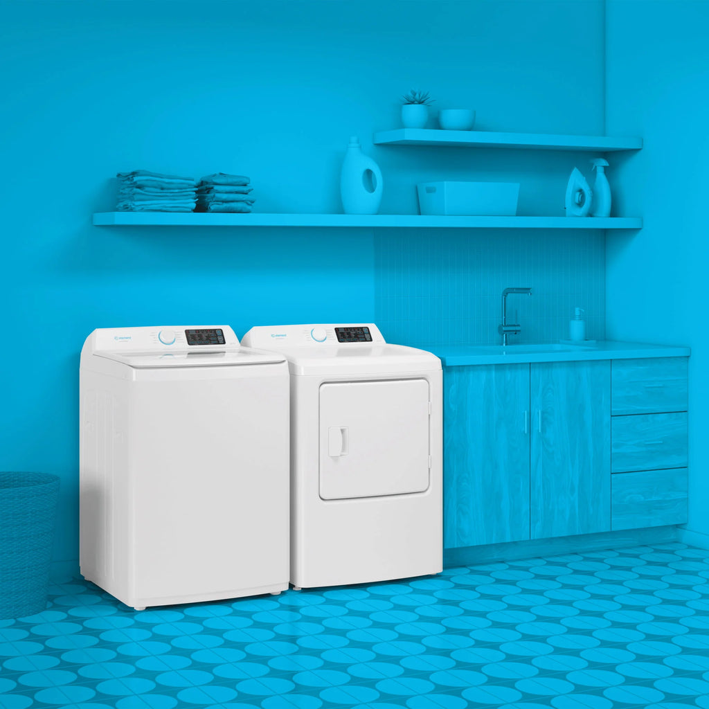 6.7 cu. ft. Front Load Gas Dryer in White E82013