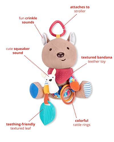 Baby Activity and Teething Toy with Rattle and Textures P77979