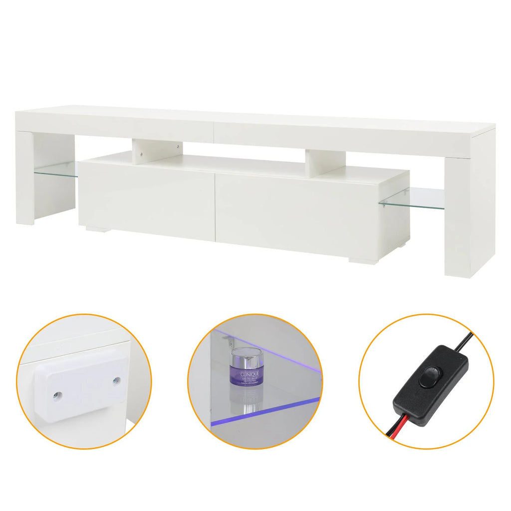 White TV Stand T88142