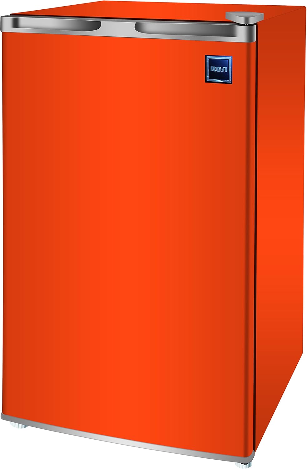 3.2 Cu Ft Single Door Mini Fridge with Freezer, Platinum L54628