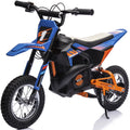 24V Electric Dirt Bike Ride On Motorcycle Toy, Blue K23851