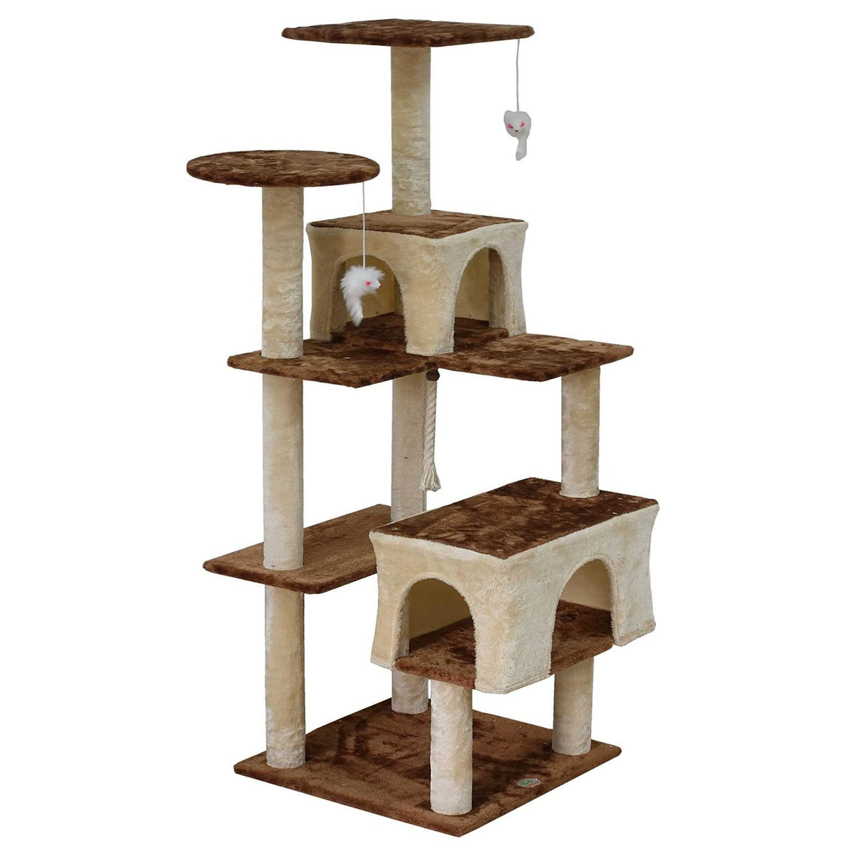 Kitten Cat Tree Condo with Scratching Board E27532