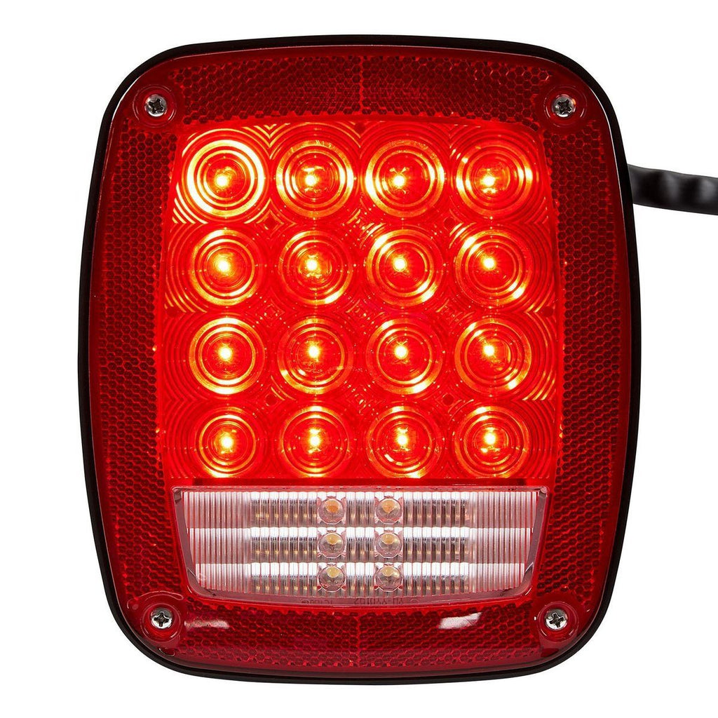 LED Rectangular 6 Function Tail Signal Light H205