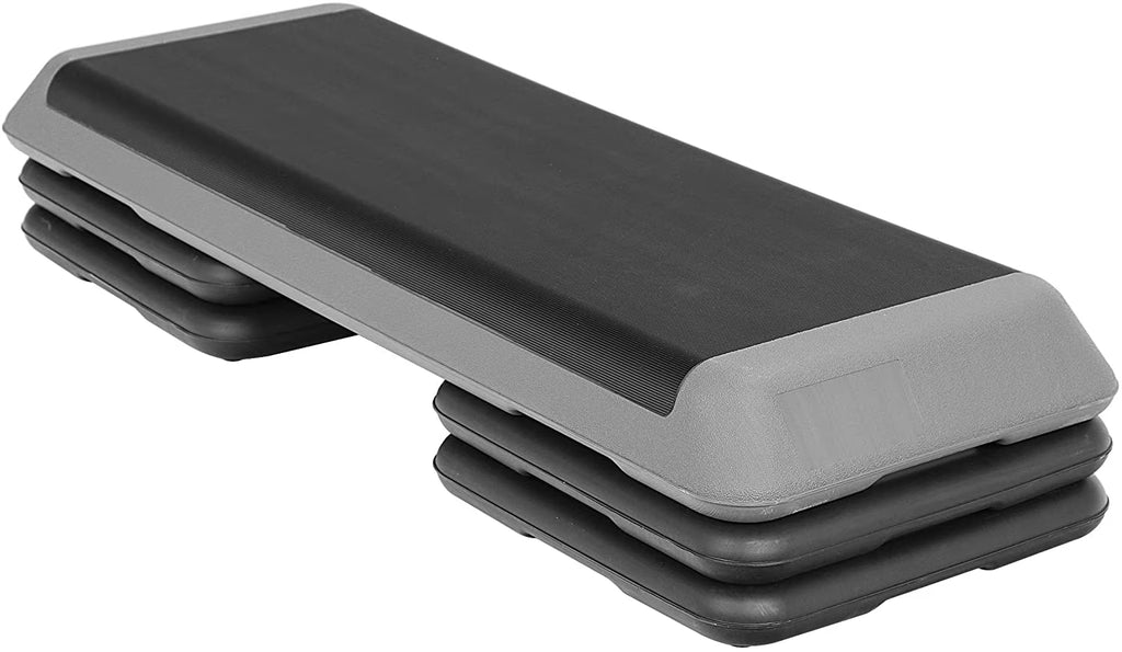 Aerobic Exercise Stepper Platform with Adjustable Risers 4"-6"-8", MAX 550lb I757898
