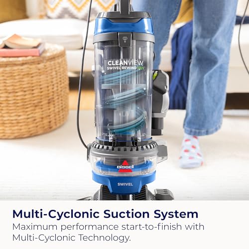 Upright Bagless Vacuum with Swivel Steering C281892