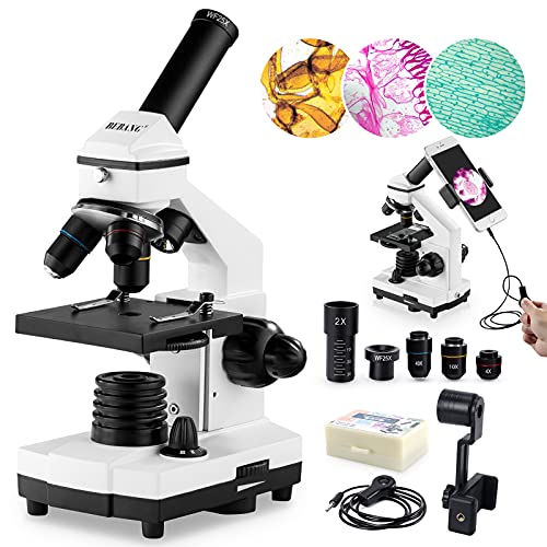 100X-2000X Compound Microscope with Microscope Slides C61885