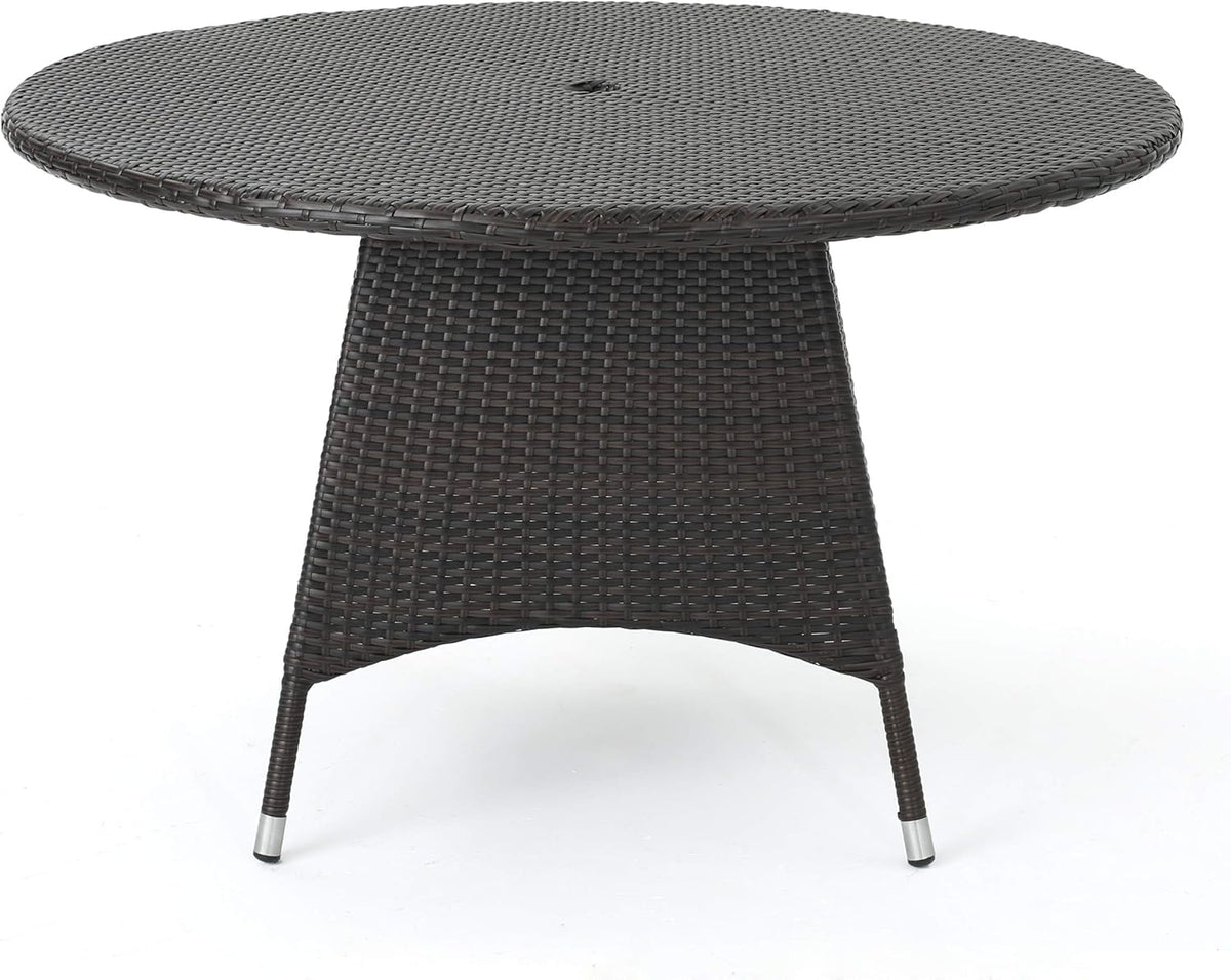 Multibrown Round Dining Table H2256