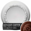 Antique Copper Hand-Painted Ceiling Medallion W3919