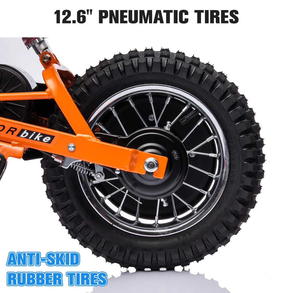 24V Electric Dirt Bike Ride On Motorcycle Toy, Blue K23851