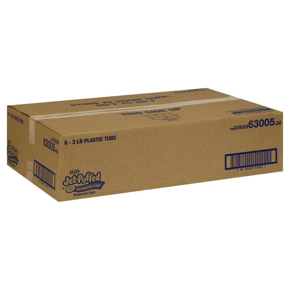 6 PACKS Jet-Puffed Marshmallow Creme 48 Ounce J2606