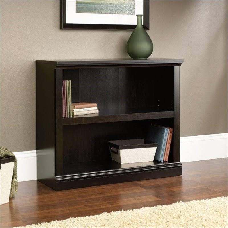 2 Shelf Bookcase in Estate Black C180675