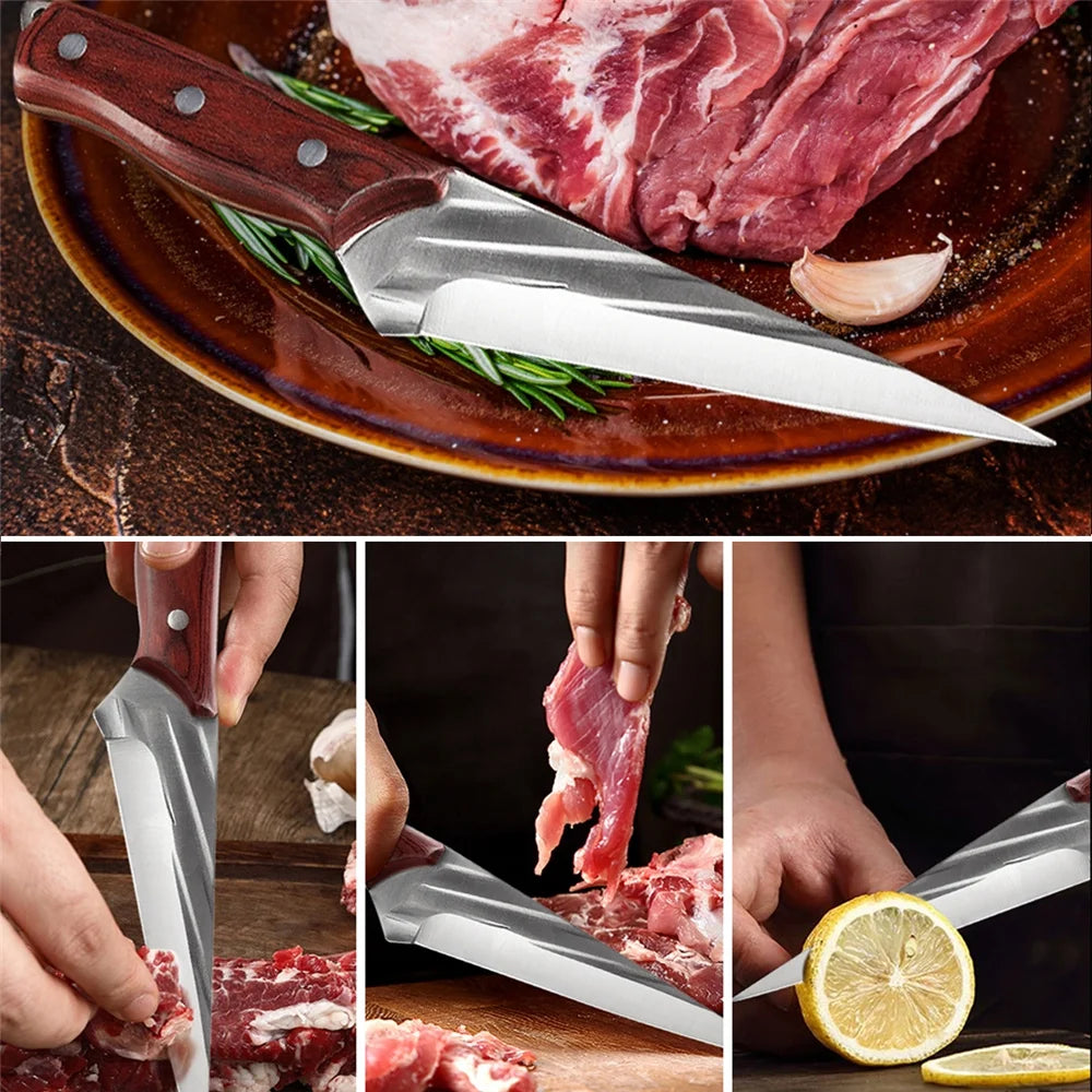 6 inch Forged Stainless Steel Meat Cleaver Knife Q7931