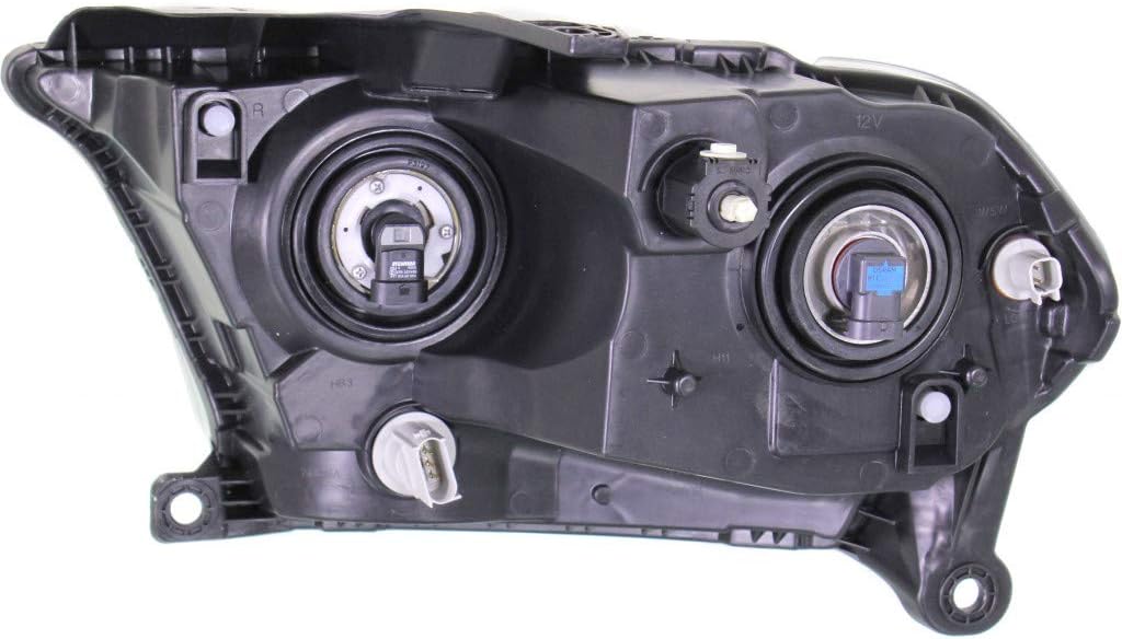 Chrome Passenger Side Headlight for Dodge Durango Truck L844655
