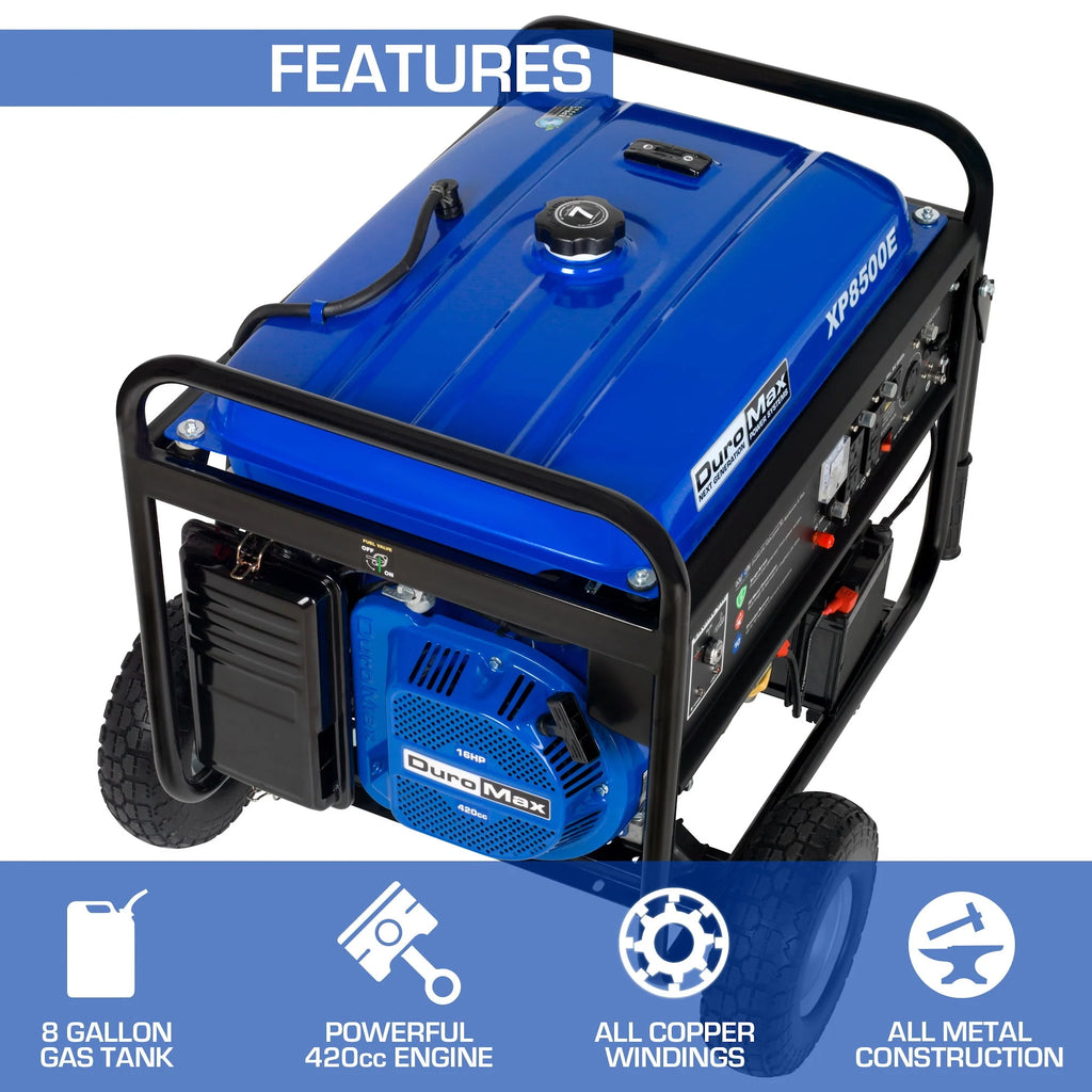 8500-Watt 420cc Gas Generator with Electric Start K26737
