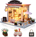 DIY Miniature Dollhouse Kit 1:24 Scale with Music and Dust Proof Y583287