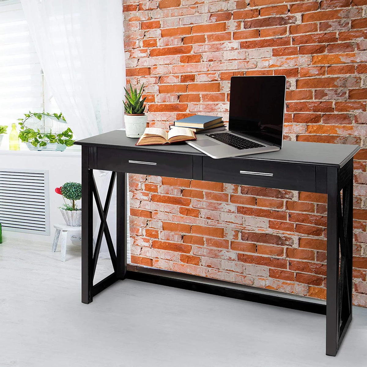 Black Console Table Y404