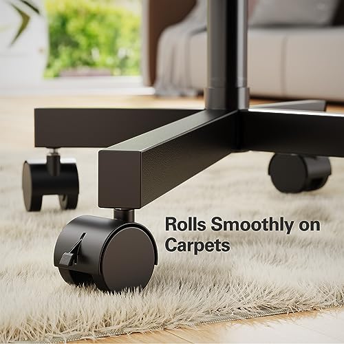 Rolling TV Stand for 23-60 Inch TVs with Locking Wheels C972751