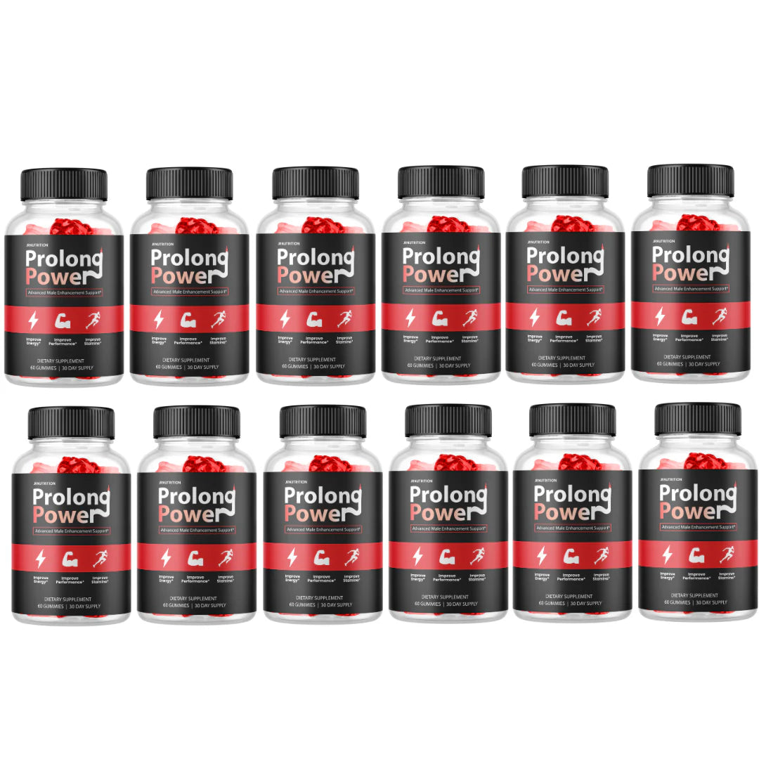 Max Strength Male Supplement Gummies 12 Bottles D886