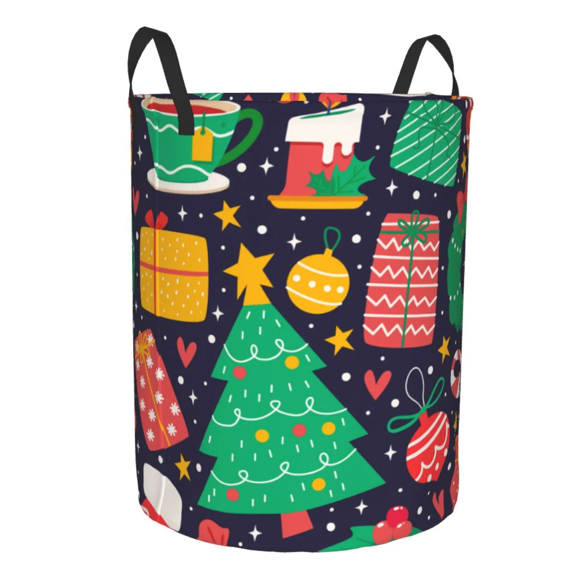 Waterproof Laundry Hamper with Handle J872