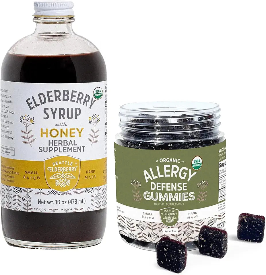 Elderberry Syrup & Gummies Bundle Y11522
