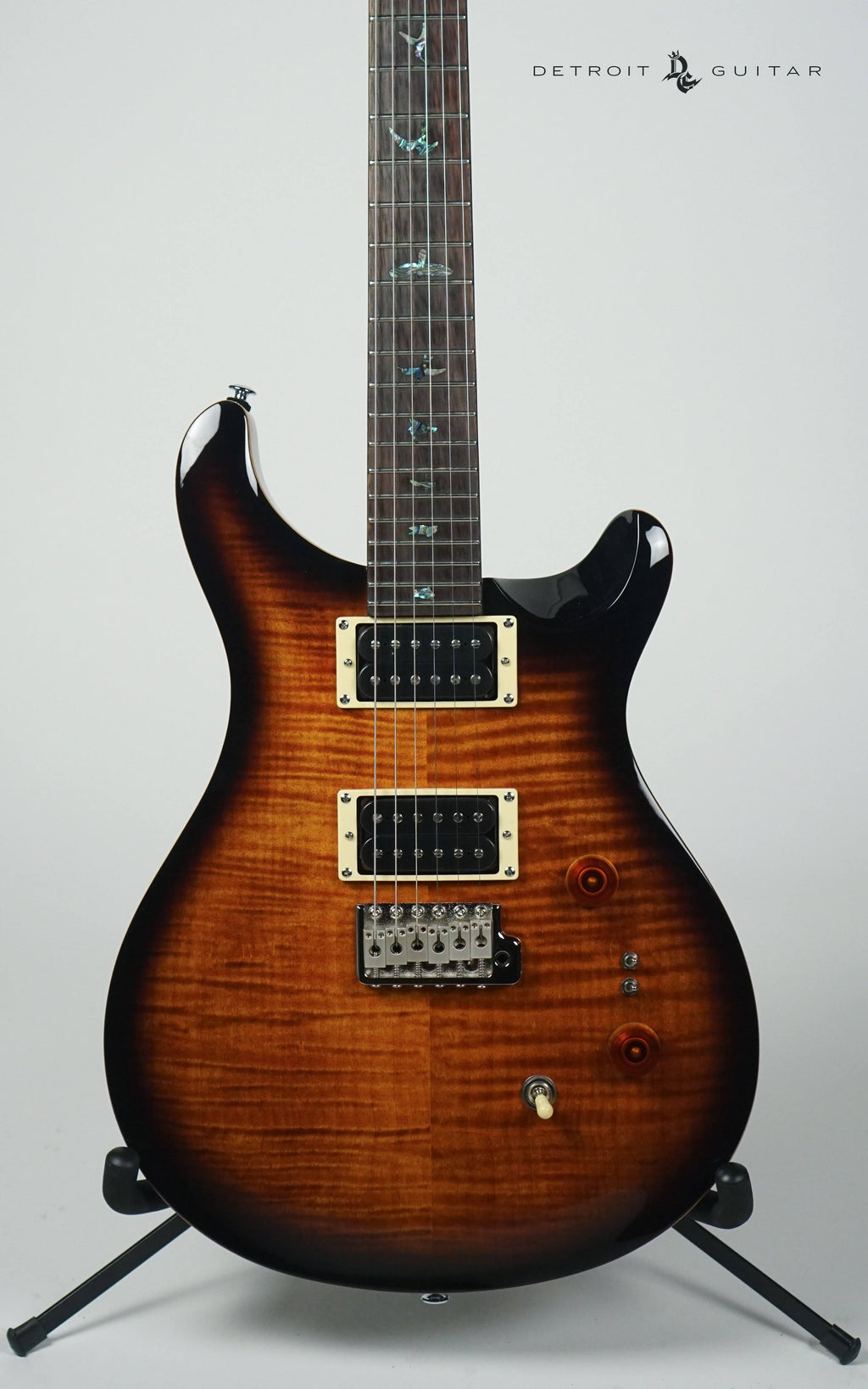 Black Gold Burst Electric Guitar A1177