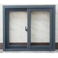 Small Horizontal Transom Sliding Door Windows, Double Slide Aluminum Alloy Frame Window, L 40cm~W 40cm P310764