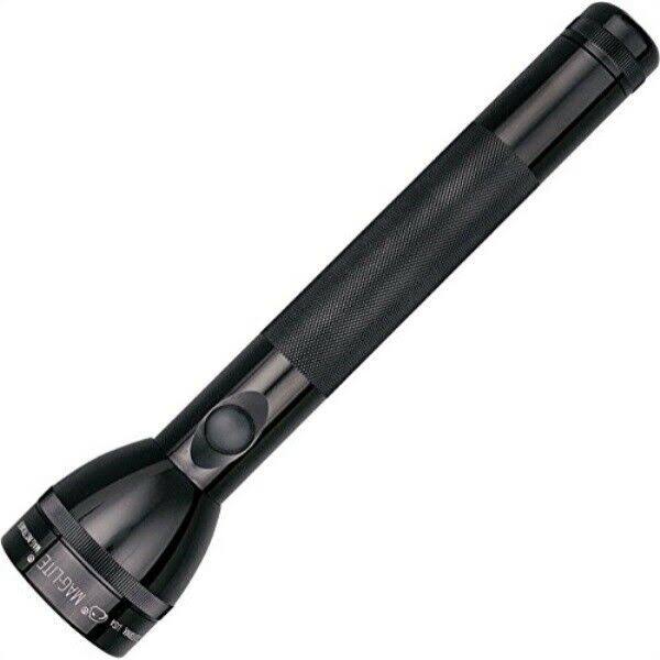 Black Heavy-Duty 3-Cell C Flashlight W99747