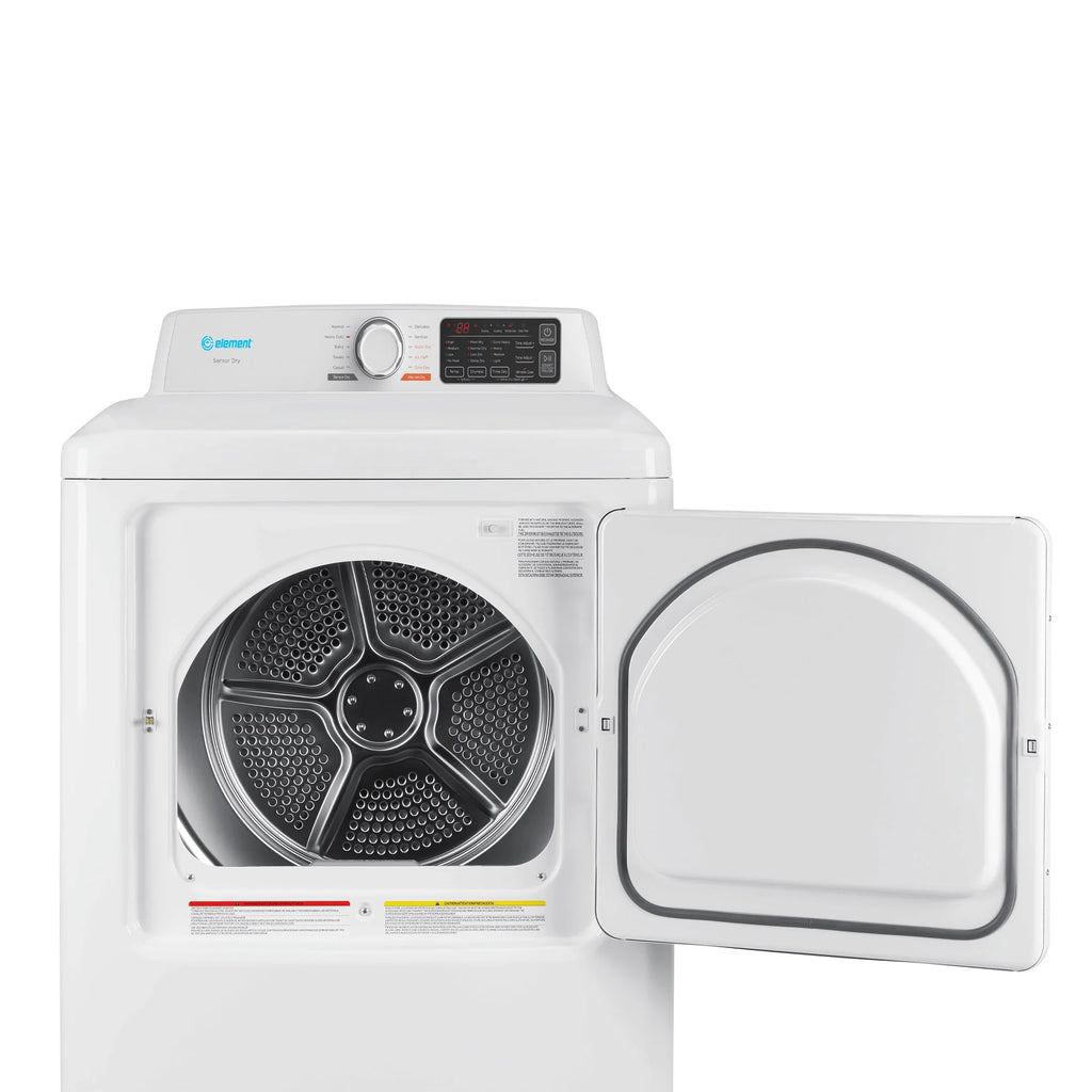 6.7 cu. ft. Front Load Gas Dryer in White E82013