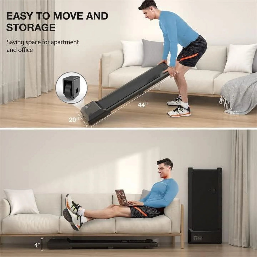 Under Desk Treadmill 2 in 1 Portable Walking Pad 2.5HP G38726