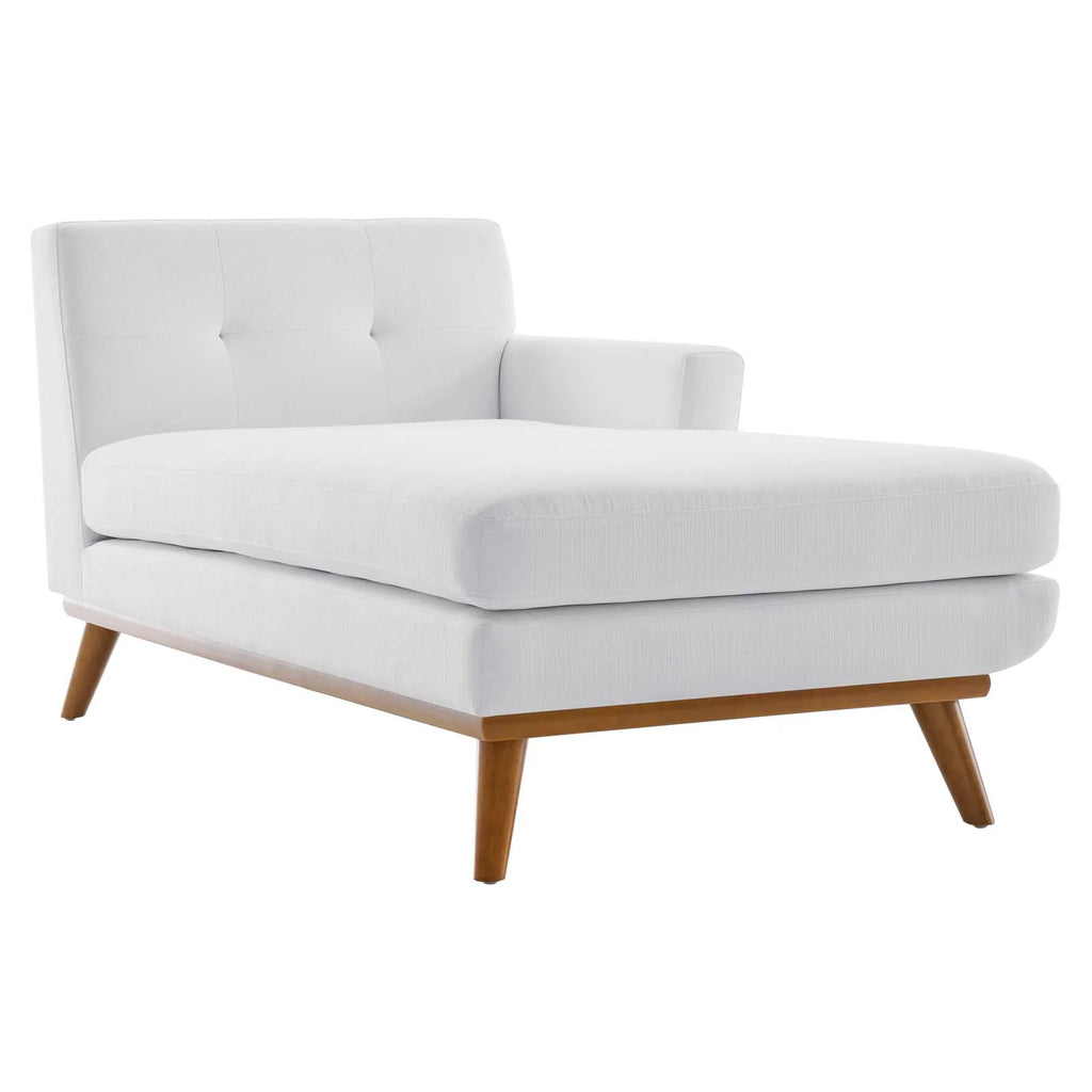White Upholstered Sectional Sofa H516