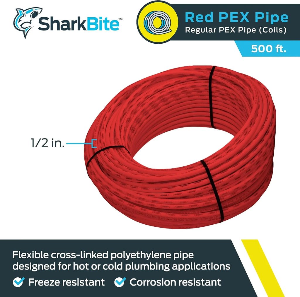 Red PEX-B Pipe Flexible Water Tubing L608049