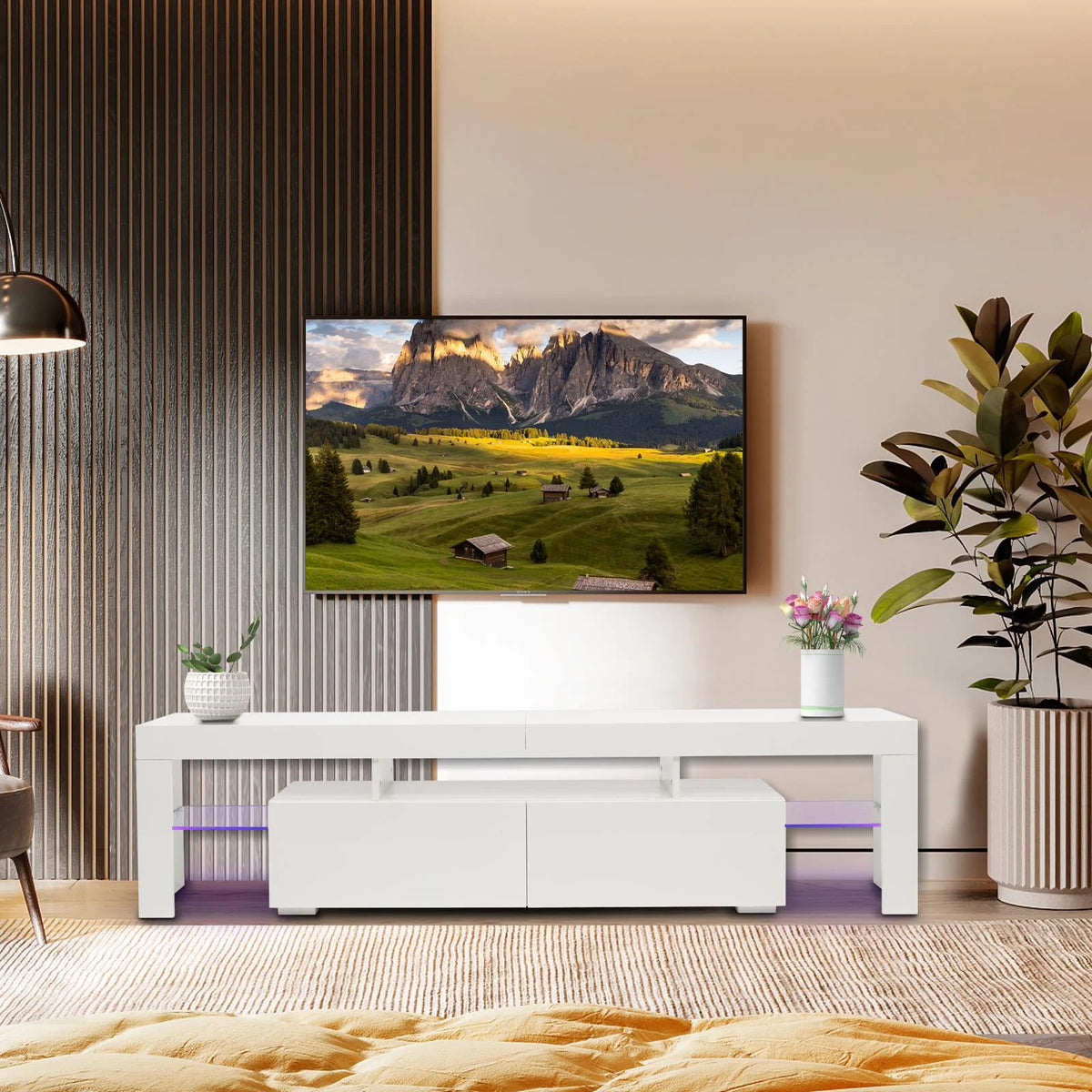 White TV Stand T88142